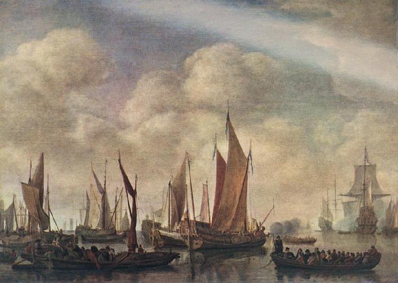 VLIEGER, Simon de Visit of Frederick Hendriks II to Dordrecht in 1646  jhtg China oil painting art
